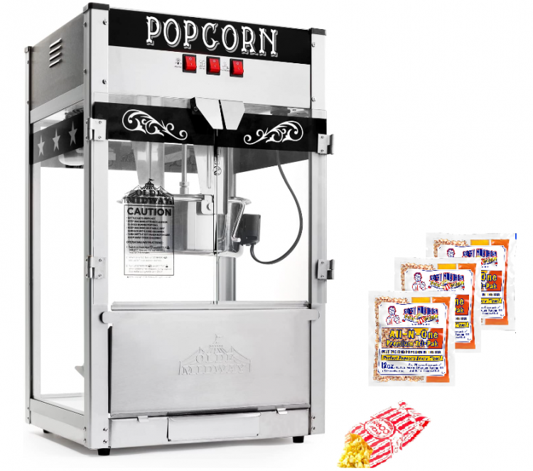 12 Ounce Popcorn machine Leander Party Rentals Leander TX