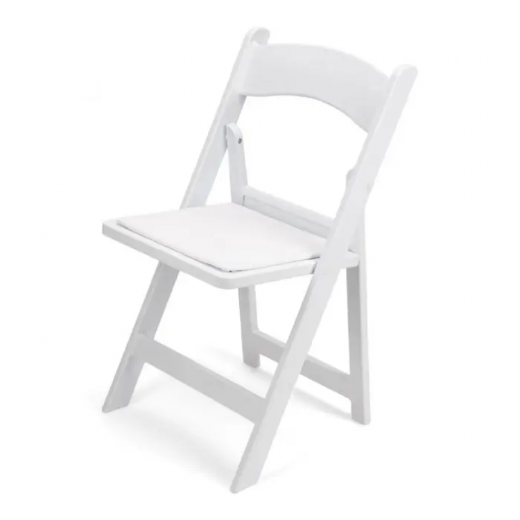 Padded Resin Folding Chair