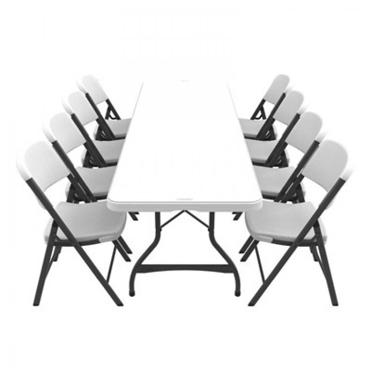 1 Table & 8 Chairs Set