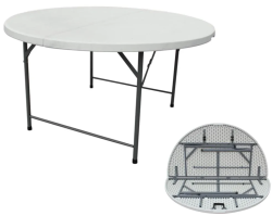 6020inch20Round20Resin20table203 1744303535 1 Table & 8 Chairs Set (Round)